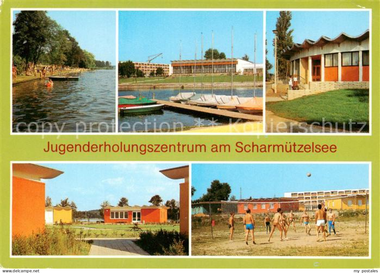 73857437 Wendisch Rietz Jugenderholungsheim Am Scharmuetzelsee Strand Hafen Stra - Autres & Non Classés
