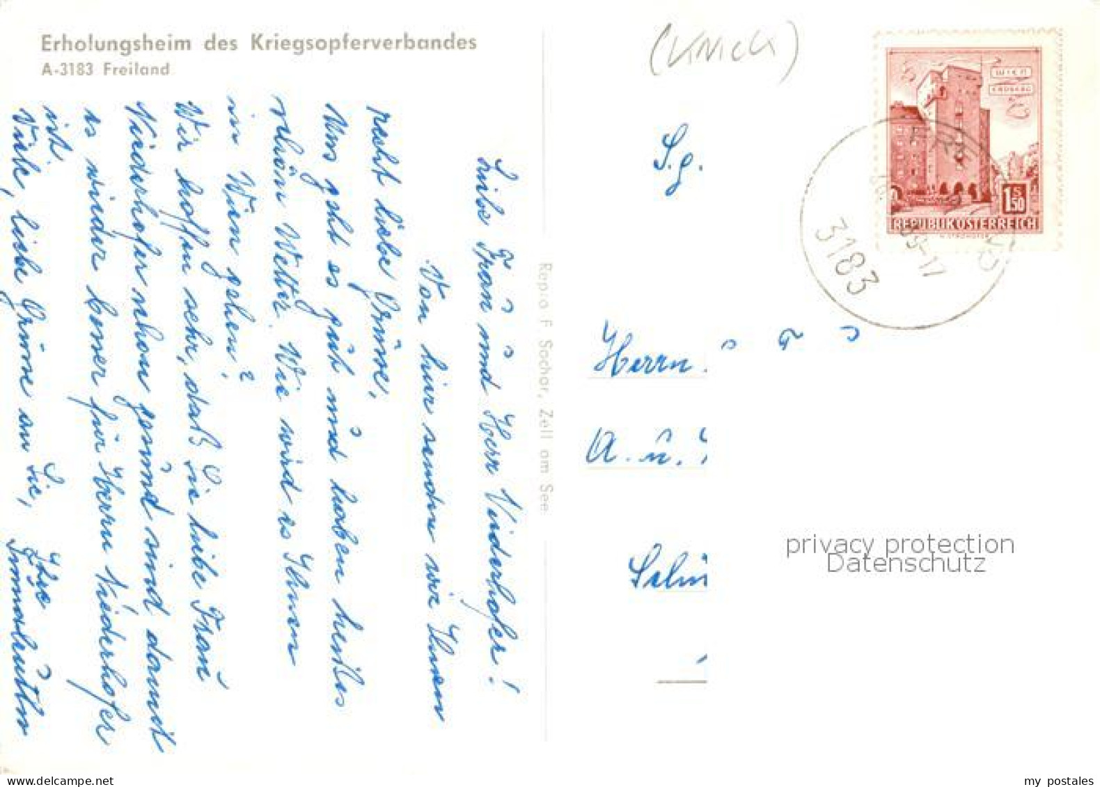 73857429 Freiland Deutschlandsberg Erholungsheim Des Kriegsopferverbandes Freila - Autres & Non Classés