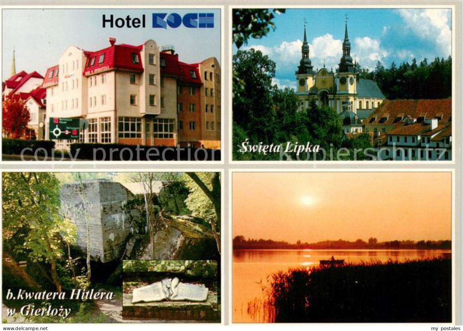 73857424 Ketrzyn Rastenburg Ostpreussen PL Hotel Koch Swieta Lipka Kwatera Hitle - Polonia