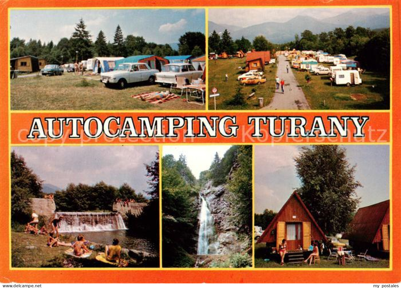 73857420 Turany Slovakia Autocamping Turany Details Stauwehr Wasserfall Bungalow - Slovaquie