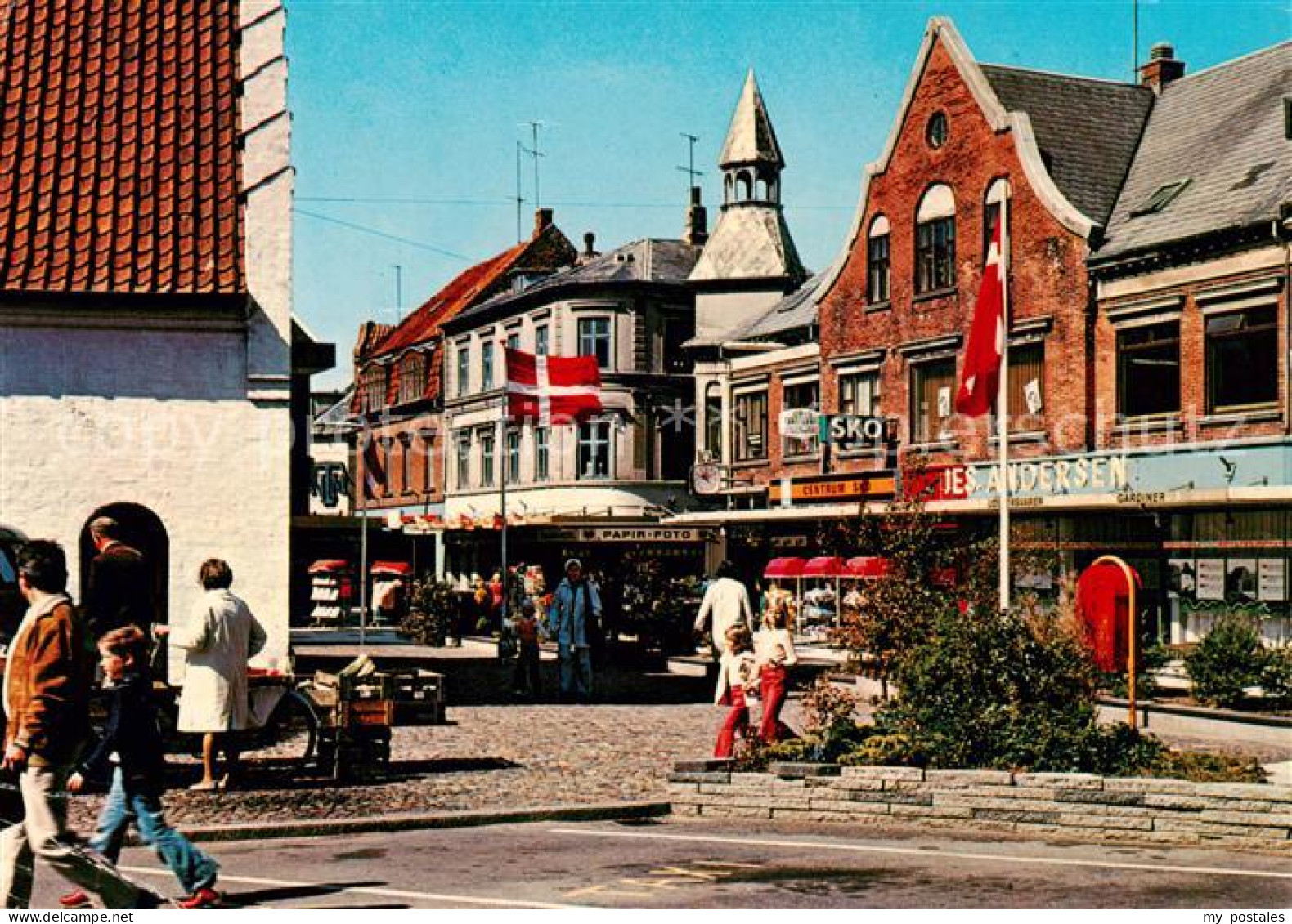 73857412 Lemvig DK Marktplatz  - Dinamarca