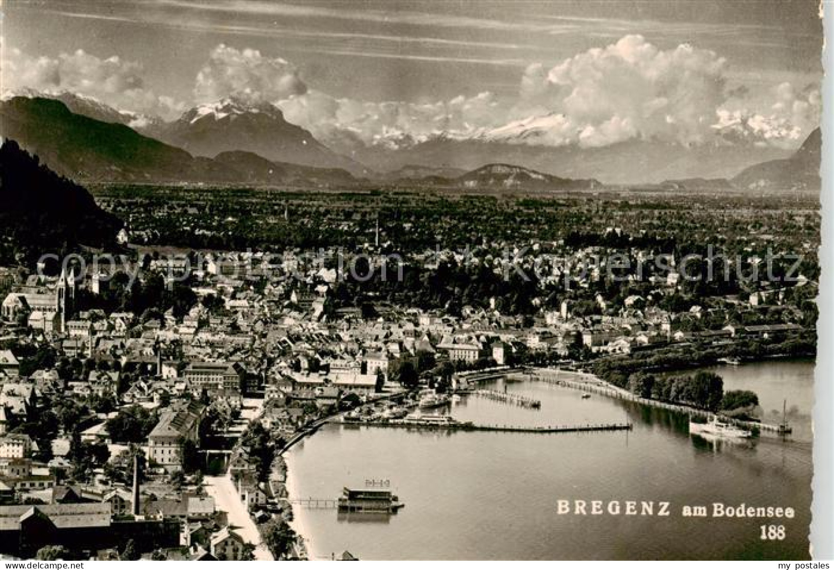 73857355 Bregenz Vorarlberg Bodensee Panorama Schweizer Alpen  - Autres & Non Classés