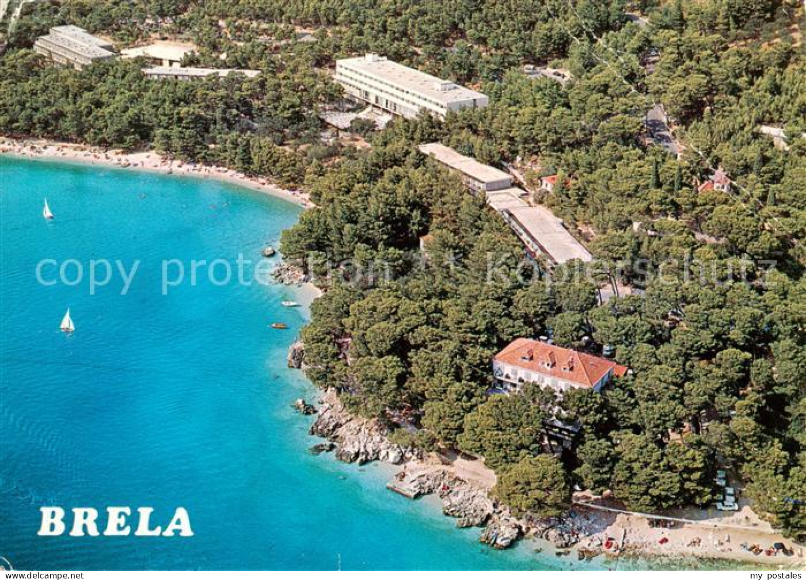 73857352 Brela Croatia Hotels An Der Kueste  - Kroatien