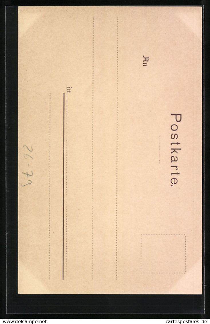 Künstler-Lithographie P. Schmohl: Nürnberg, Hof Im Germanischen Museum  - Schmohl, P.