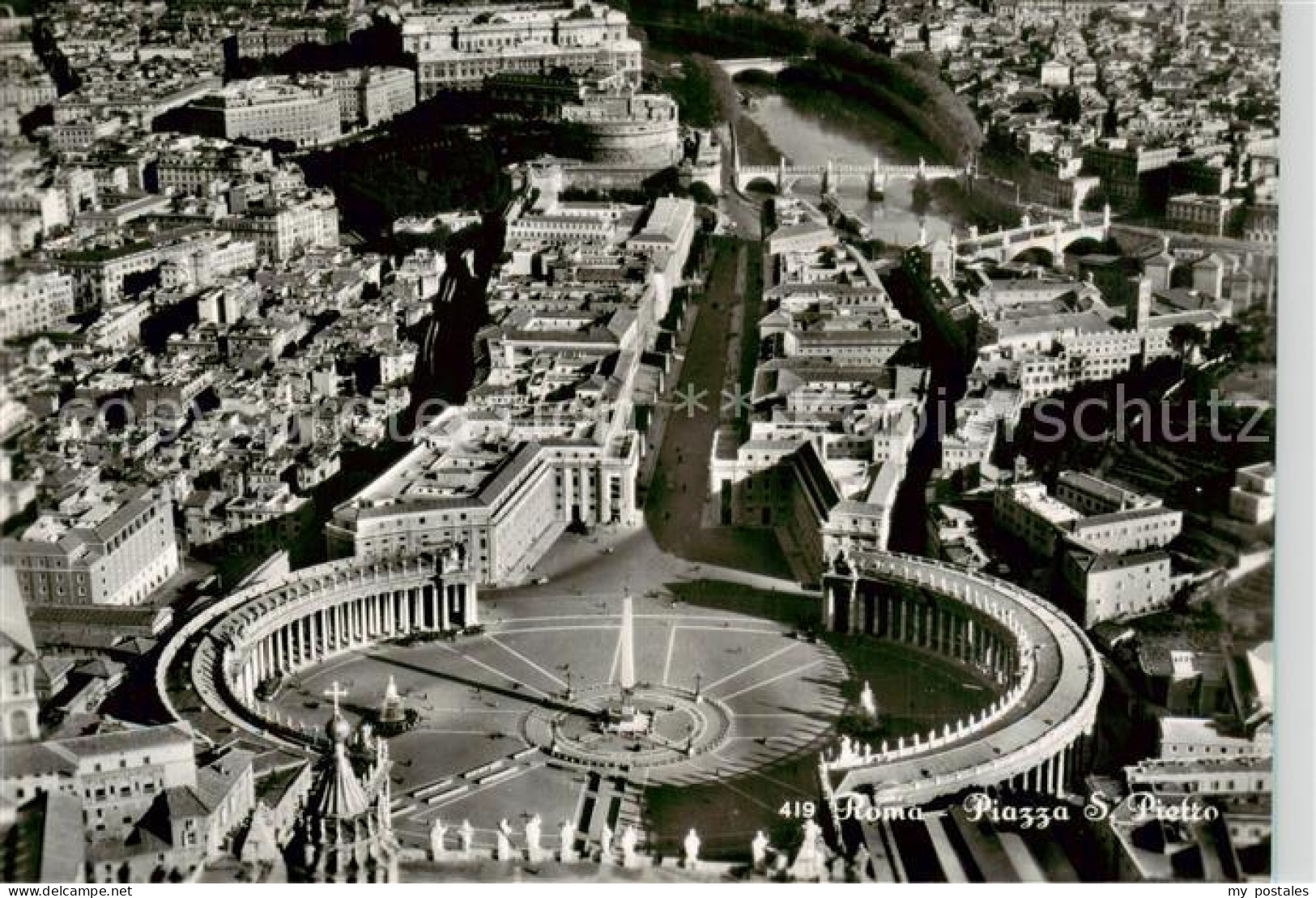 73857343 Roma  Rom IT Piazza San Pietro Veduta Aerea  - Otros & Sin Clasificación