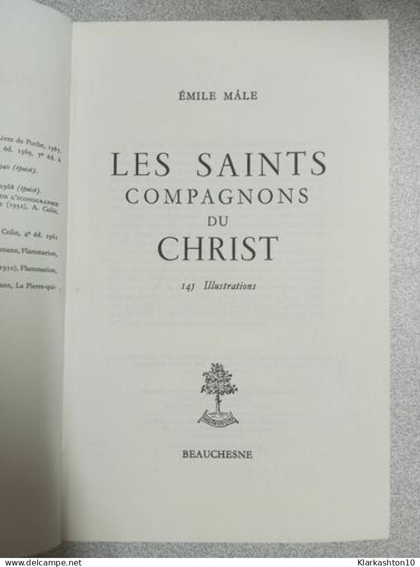 Les Saints : Compagnons Du Christ - Autres & Non Classés