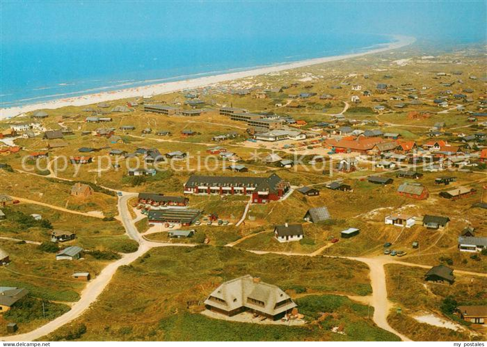 73857313 Henne Molle DK Panorama Badestrand  - Danemark