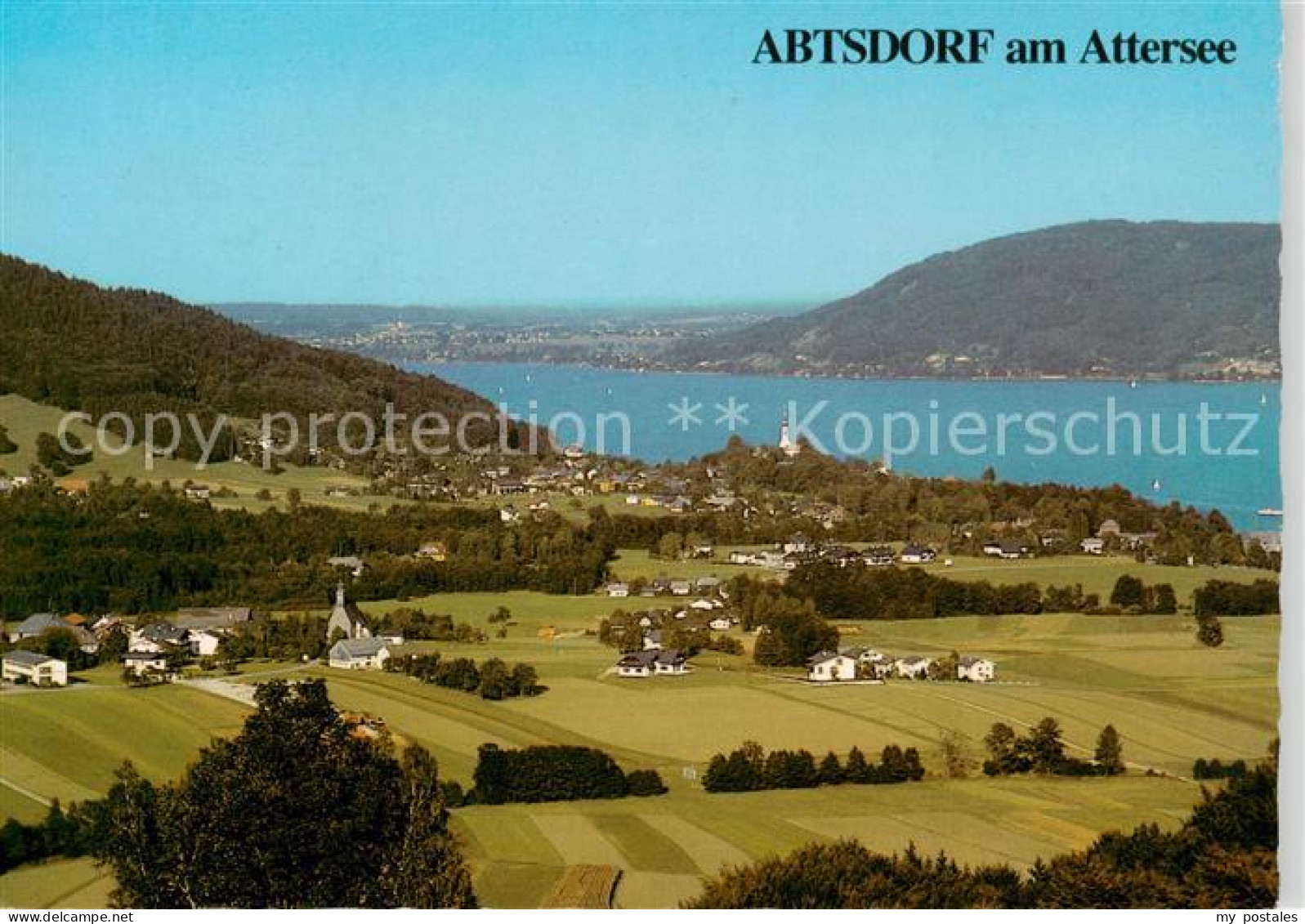 73857312 Abtsdorf Attersee Oberoesterreich AT Panorama  - Sonstige & Ohne Zuordnung