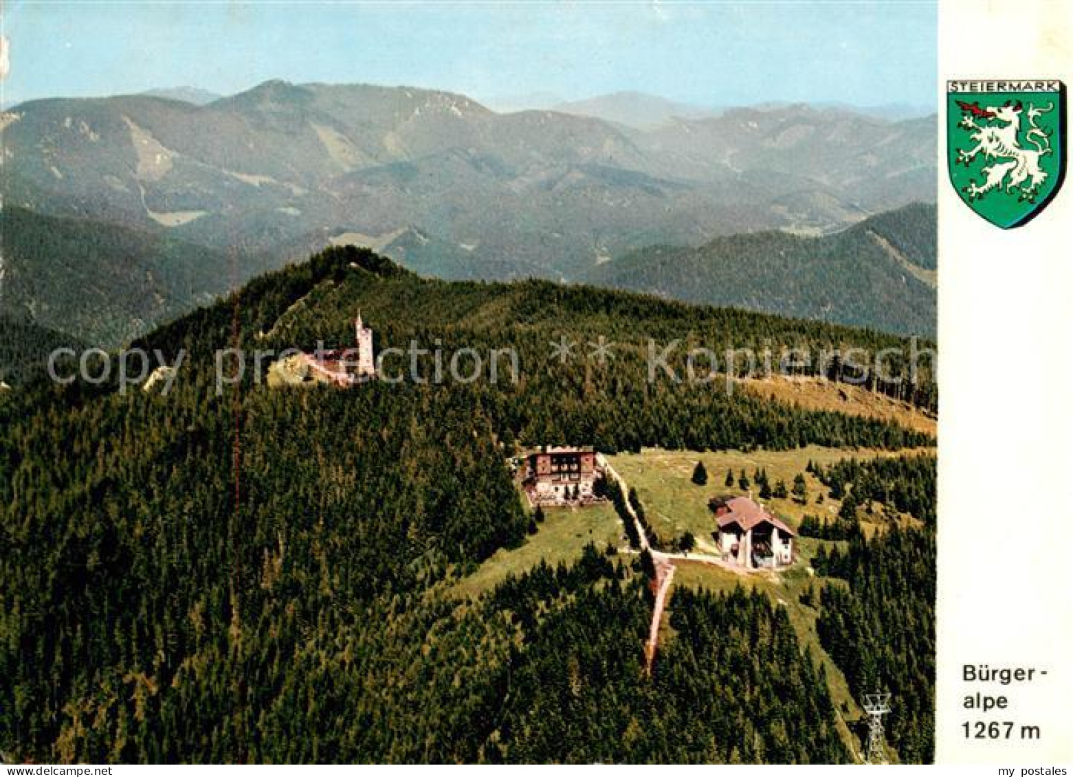 73857262 Mariazell  Steiermark AT Berghotel Buergeralpe Bergstation Der Schwebeb - Autres & Non Classés