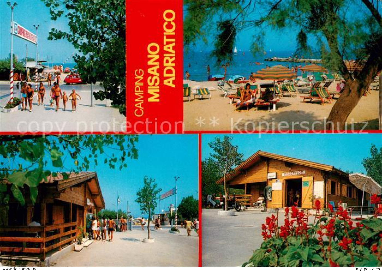 73857208 Misano Adriatico Rimini IT Camping Misano International Spiaggia  - Otros & Sin Clasificación