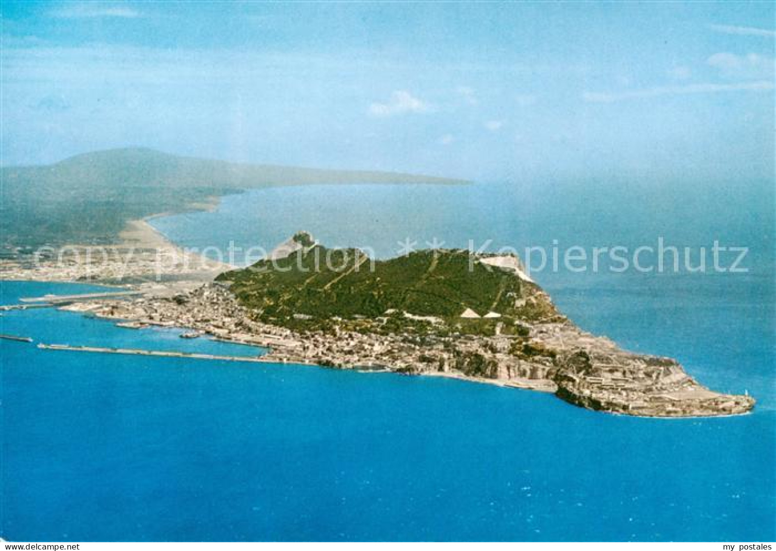 73857167 Gibraltar Gibilterra Aerial View  - Gibraltar