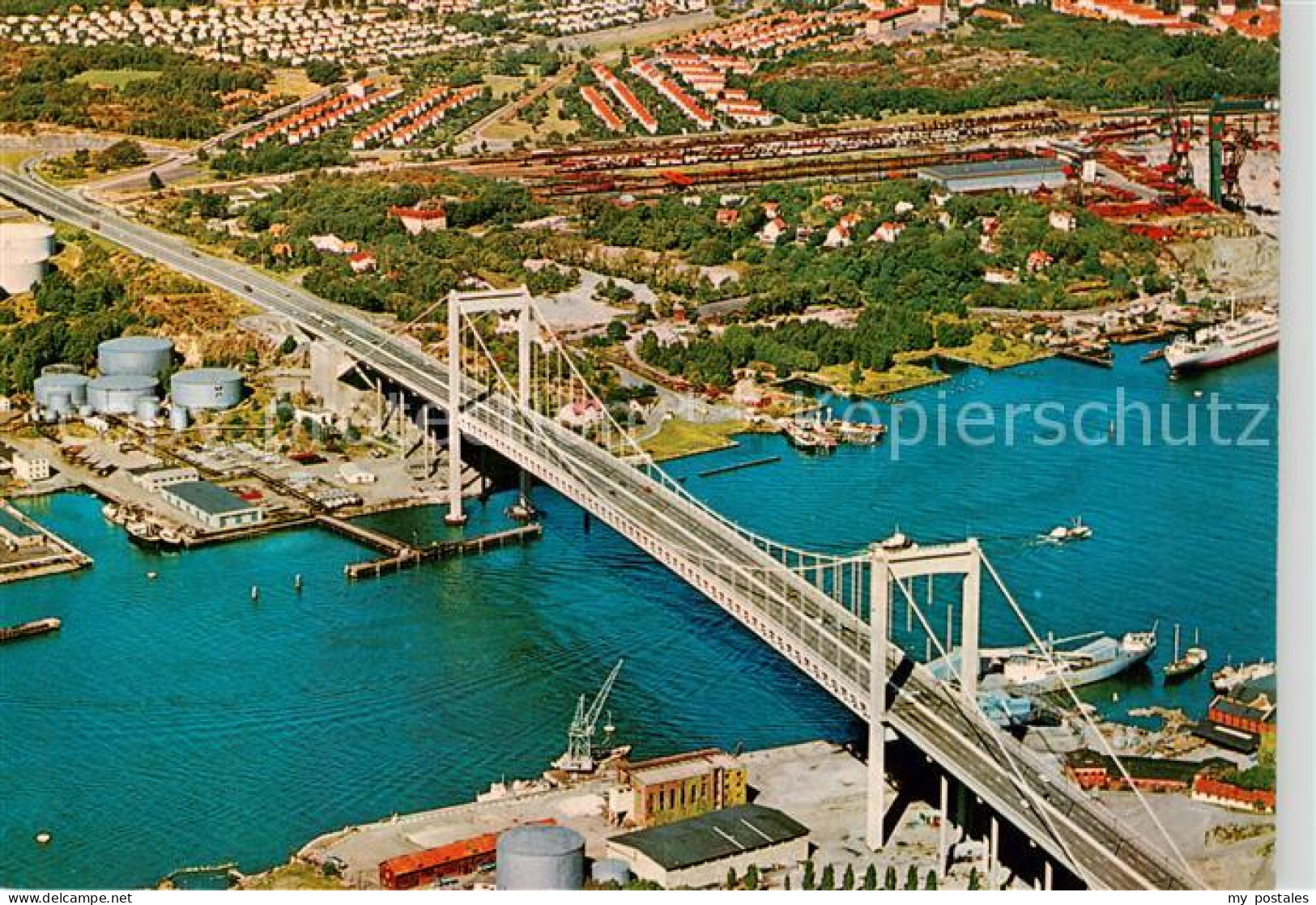 73857165 Goeteborg Aelvsborg Bridge And The Hising Island Goeteborg - Sweden