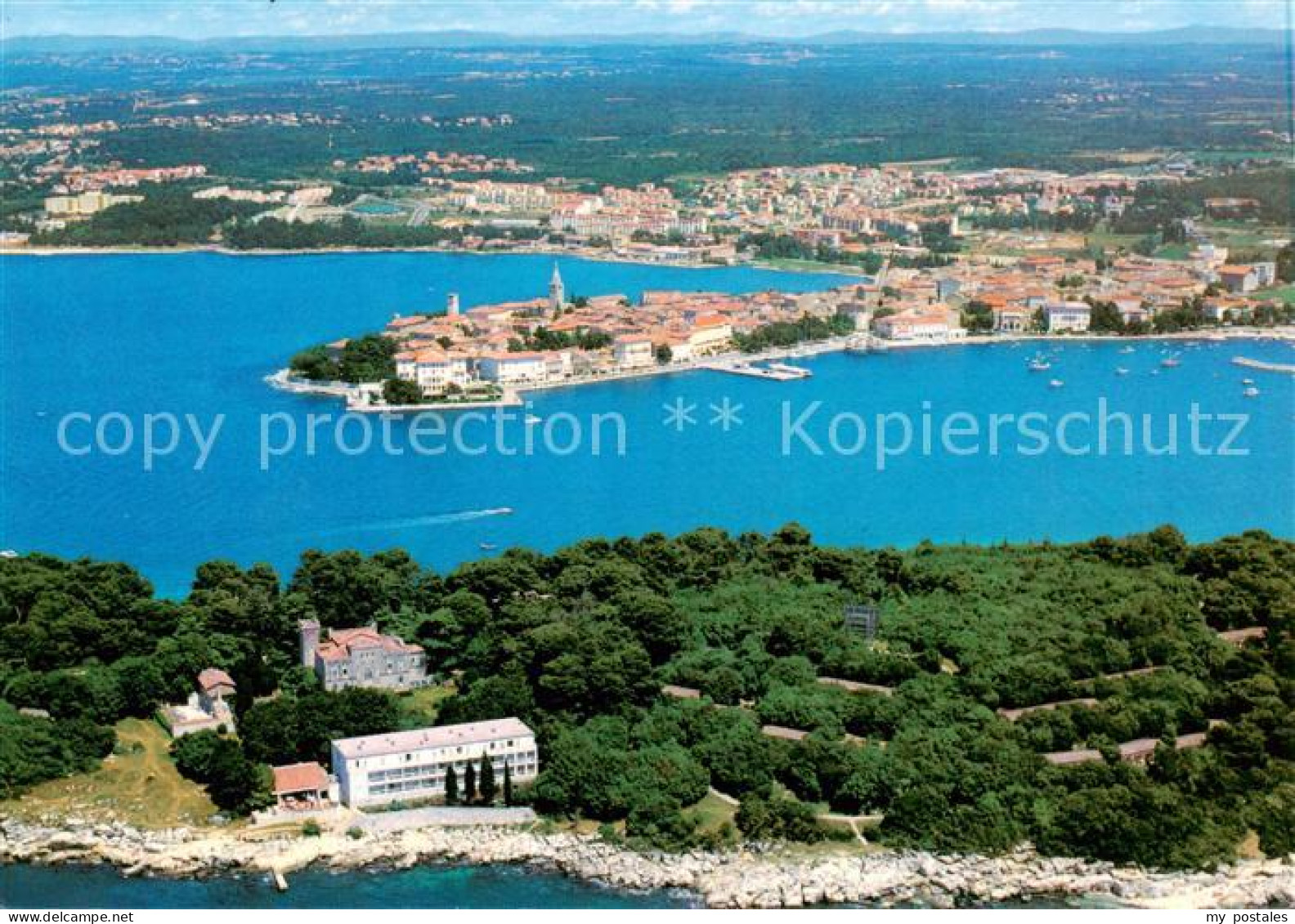 73857150 Porec Croatia Panorama Kuestenort  - Croatie