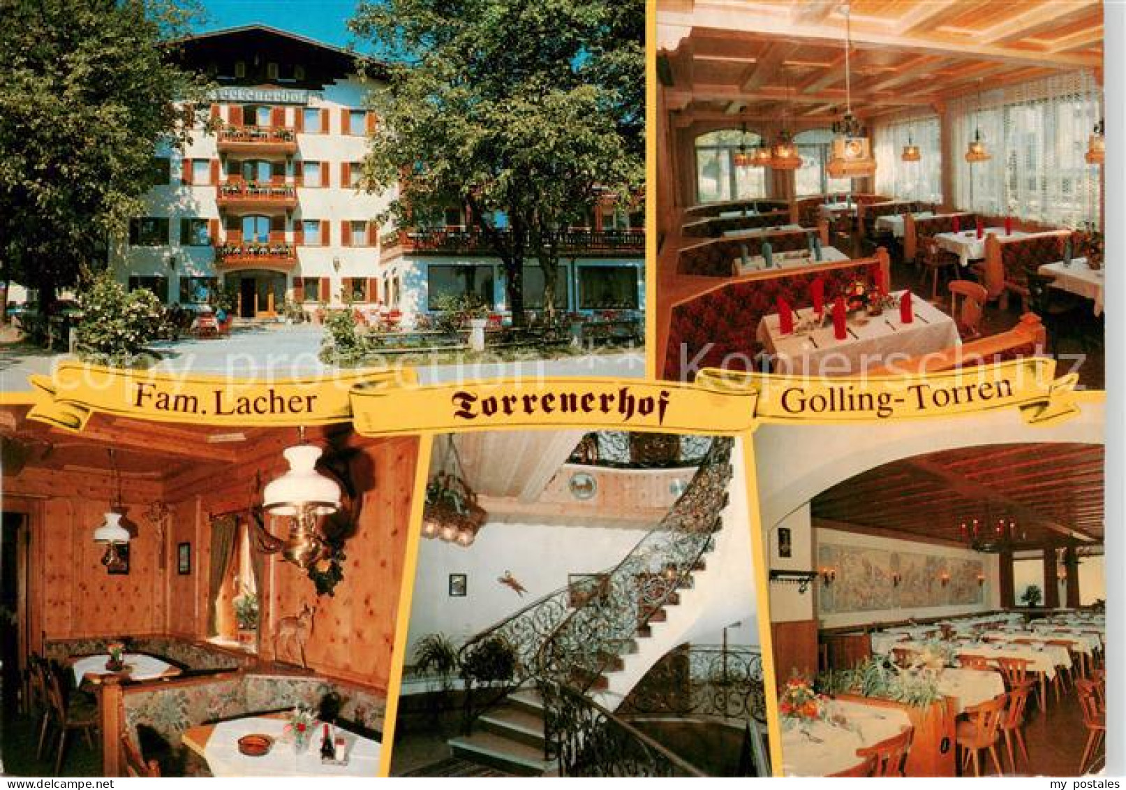 73857059 Torren Golling Hotel Torrenerhof Restaurant Treppenaufgang Torren Golli - Autres & Non Classés