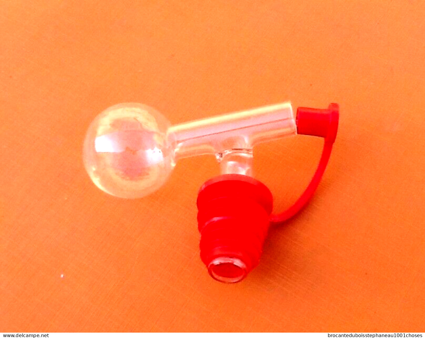 Bouchon Doseur  Plastique Rouge / Transparent - Miscelatore Cocktail