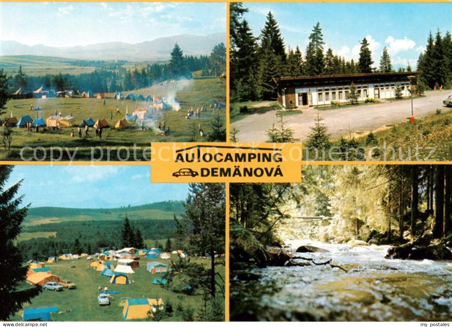 73857031 Liptovsky Hradok SK Autocamping Demaenová Campingplatz Niedere Tatra Na - Slovaquie