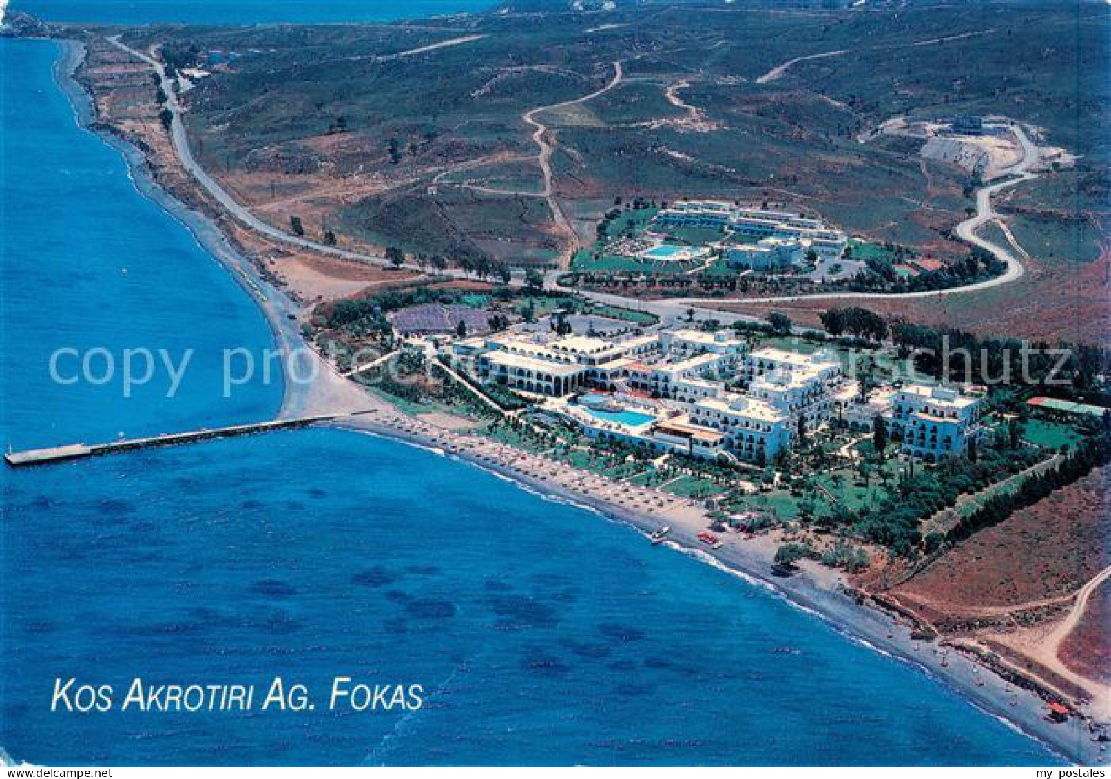 73857028 Akrotiri Ag Fokas Kos Cos Greece Ferienhotels Strand Kuestenpanorama  - Griekenland