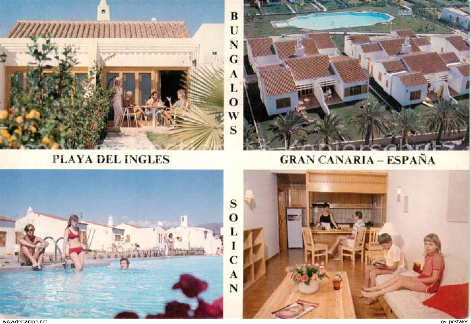 73856835 Playa Del Ingles Gran Canaria ES Bungalows Solican Swimming Pool  - Autres & Non Classés