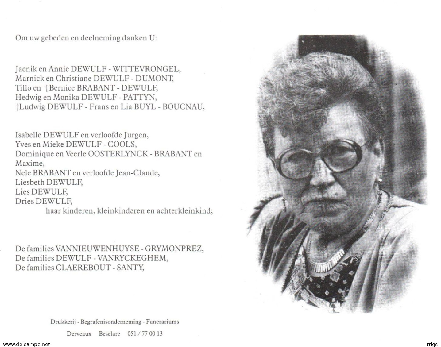 Germana Julia Vannieuwenhuyse (1919-1995) - Santini