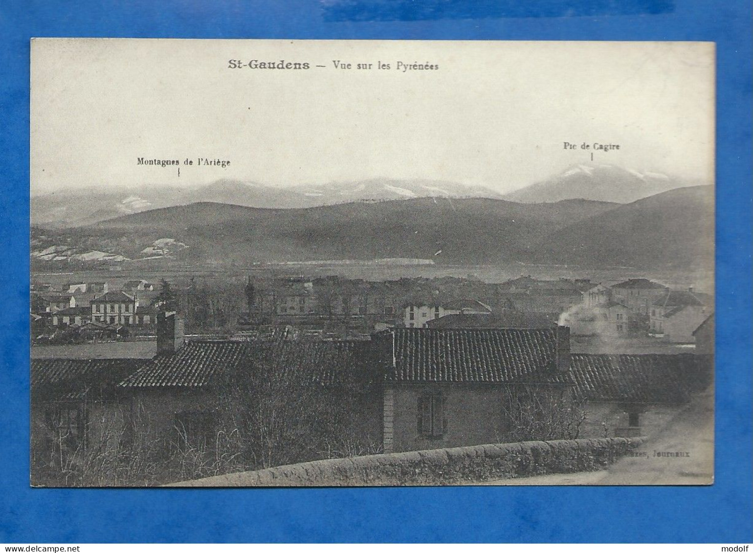 CPA - 31 - St-Gaudens - Vue Sur Les Pyrénées - Non Circulée - Saint Gaudens