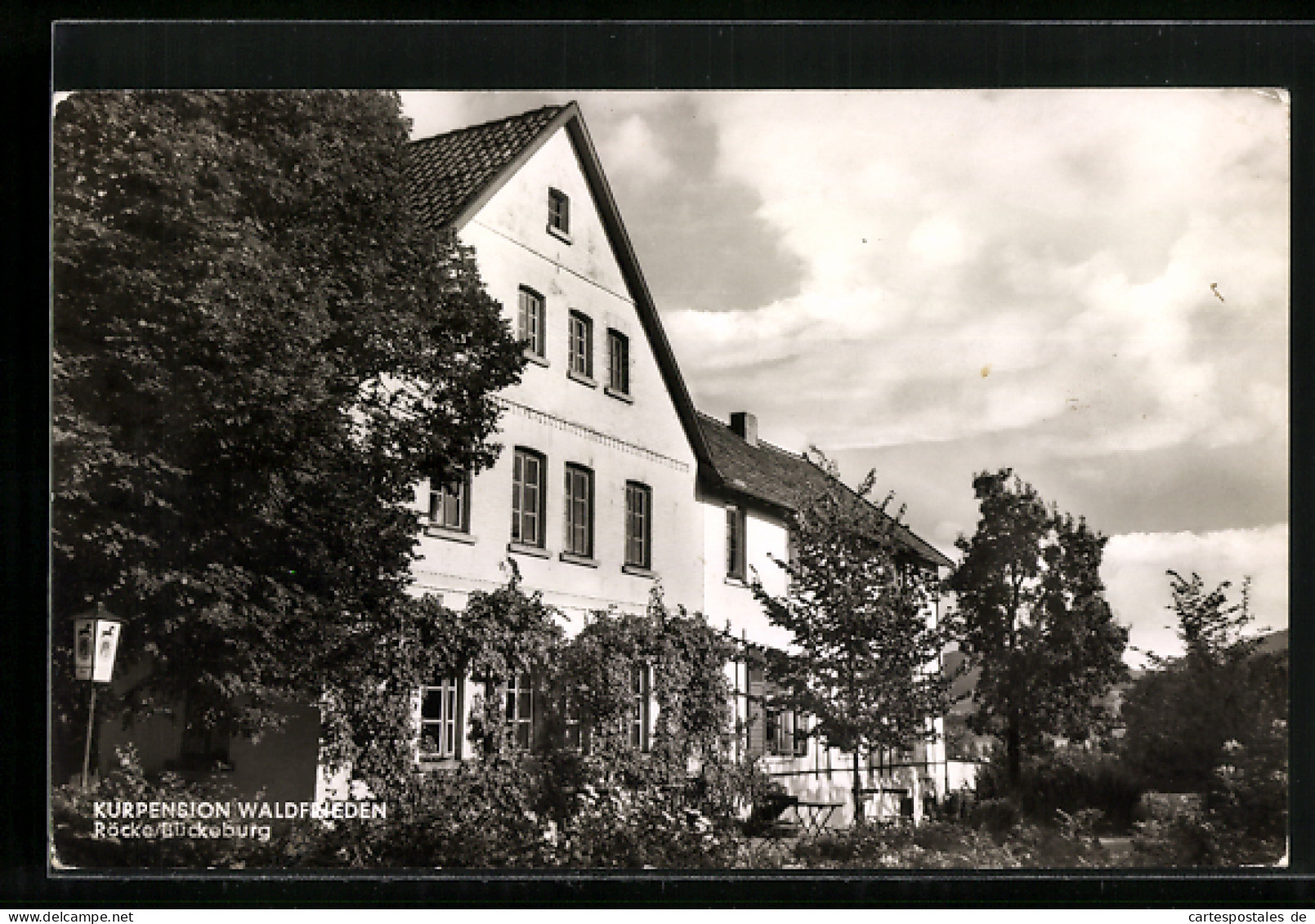 AK Röcke /Bückeburg, Kurpension Waldfrieden  - Bueckeburg