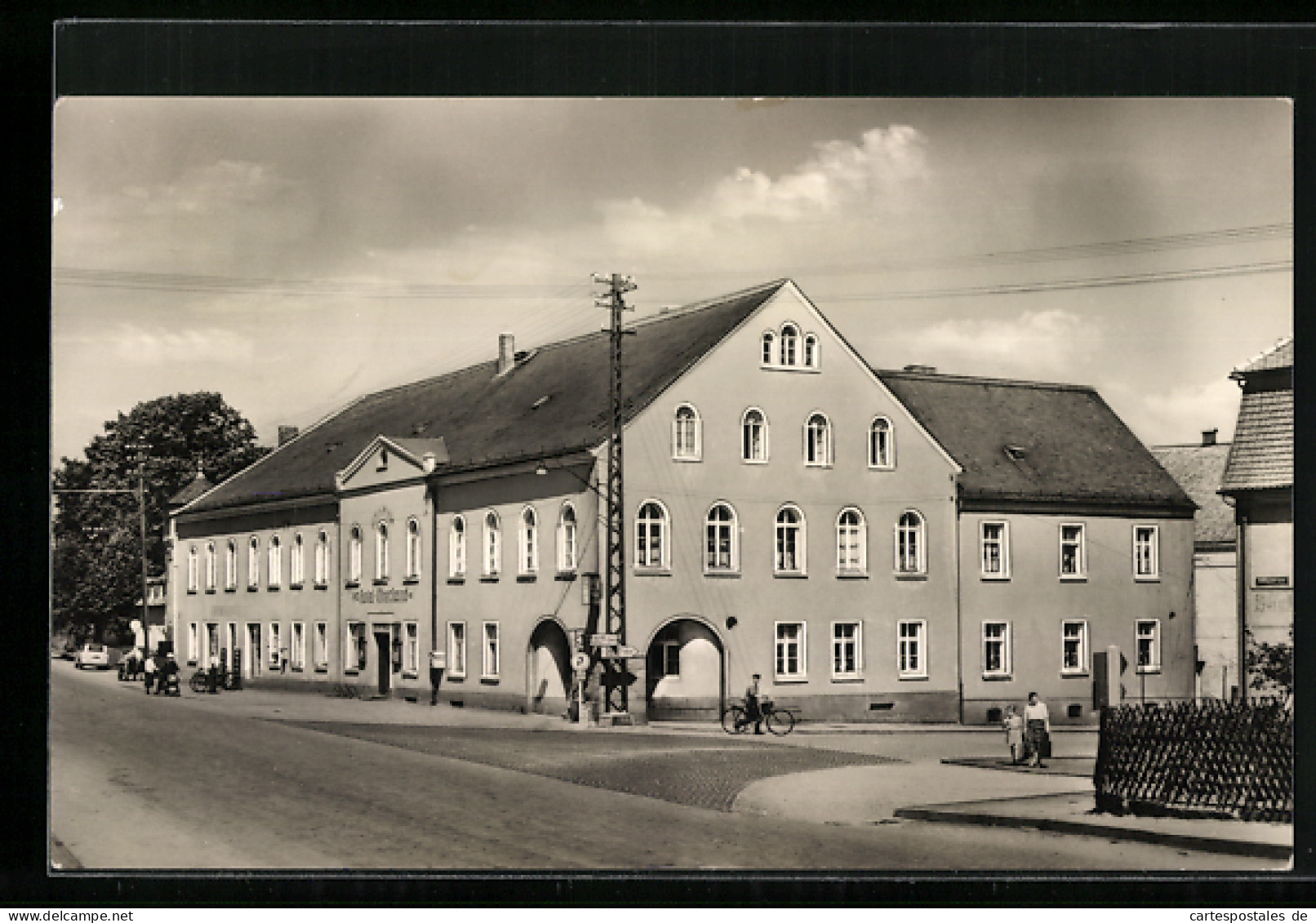 AK Neukirch /Lausitz, HO-Hotel Oberland  - Neukirch (Lausitz)