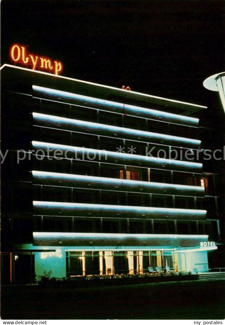 73856684 Slantschev Brjag Hotel Olymp Nachtaufnahme Slantschev Brjag - Bulgarien