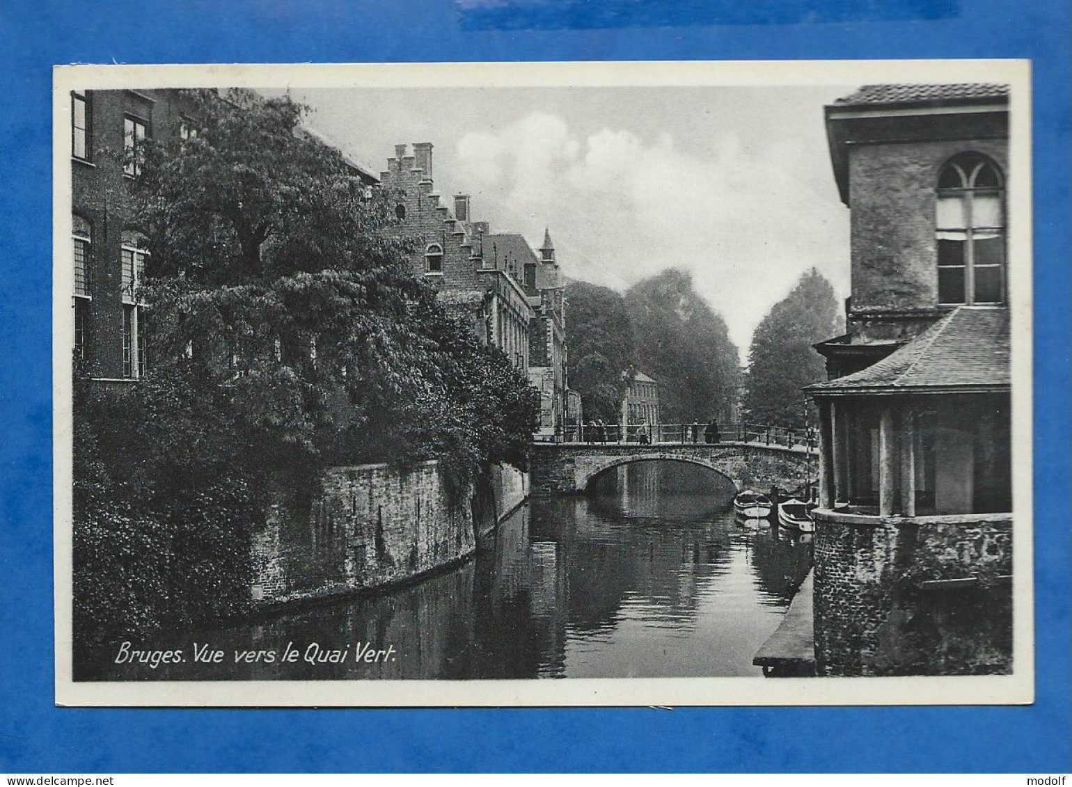 CPA - Belgique - Bruges - Vue Vers Le Quai Vert - Non Circulée - Brugge