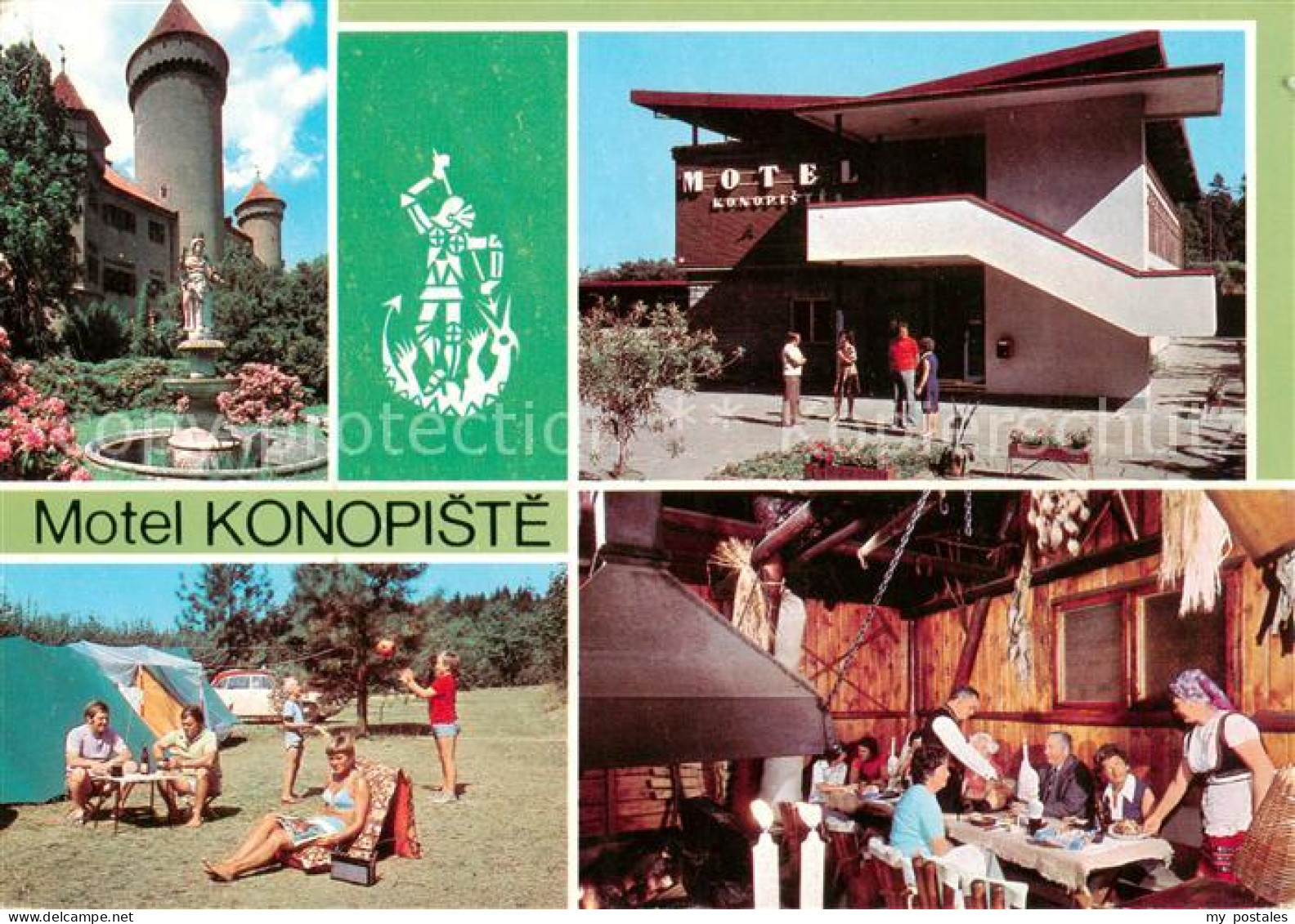 73856660 Konopiste CZ Motel Schloss Autocamping Stodola  - Tsjechië