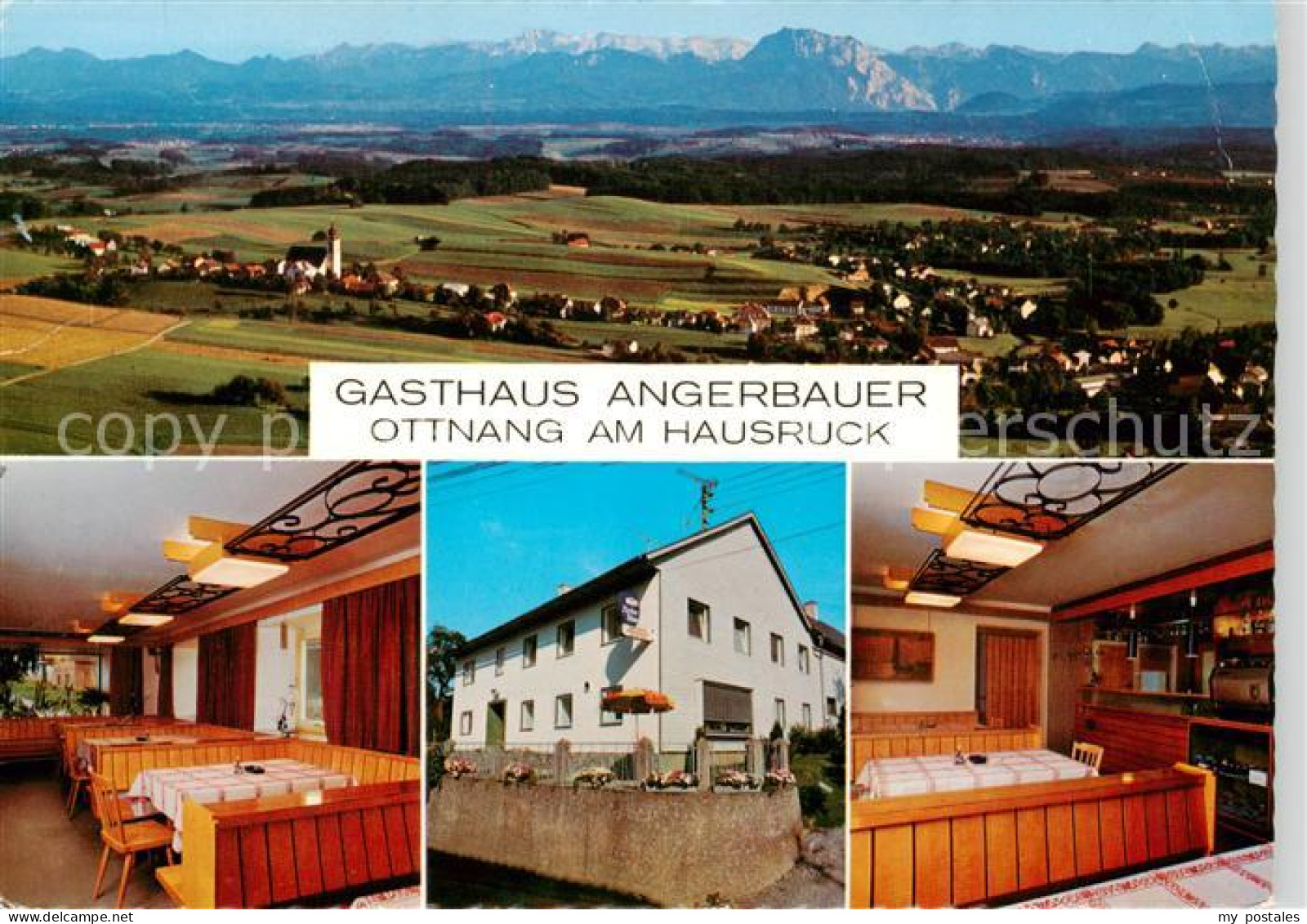 73856554 Ottnang Hausruck Oberoesterreich AT Panorama Gasthaus Angerbauer Gastra - Sonstige & Ohne Zuordnung