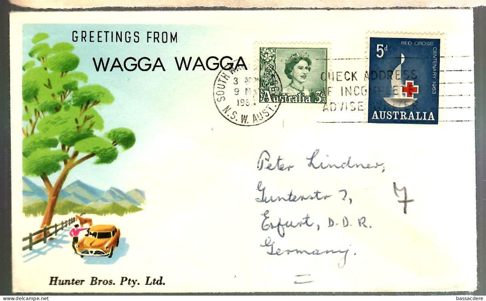 79762 -  WAGGA  WAGGA - Lettres & Documents