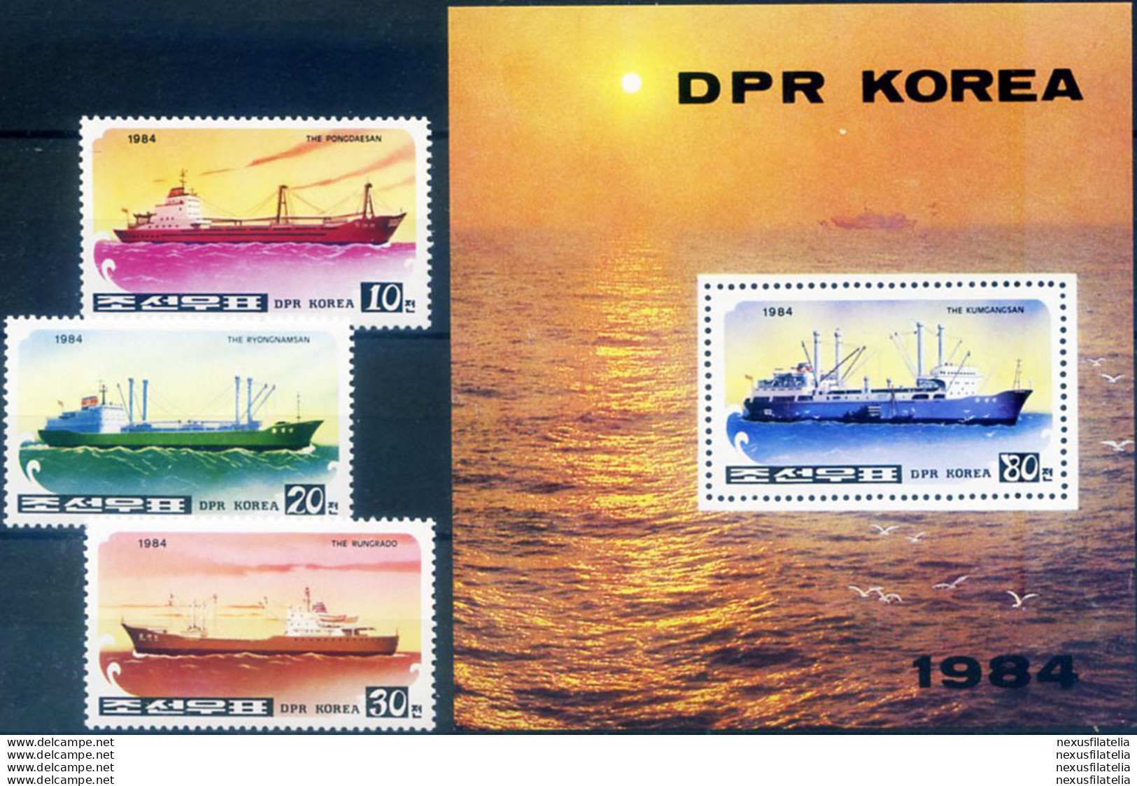Navi Mercantili 1984. - Corée Du Nord