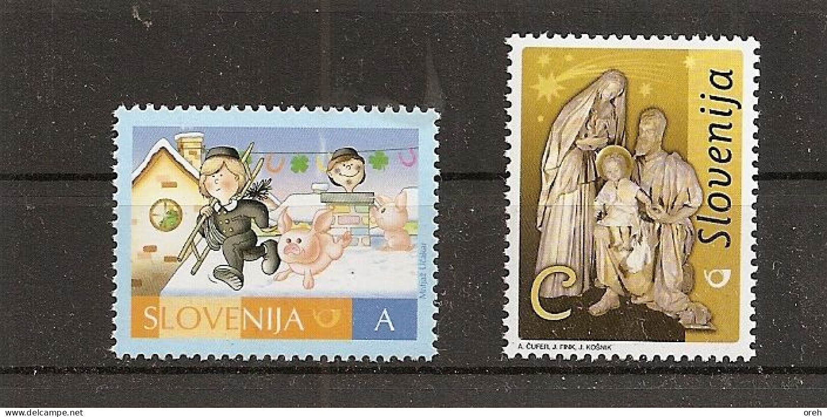 SLOVENIA ,SLOWENIEN 2007,CHRISTMAS,NEW YEAR,,,MNH - Slowenien