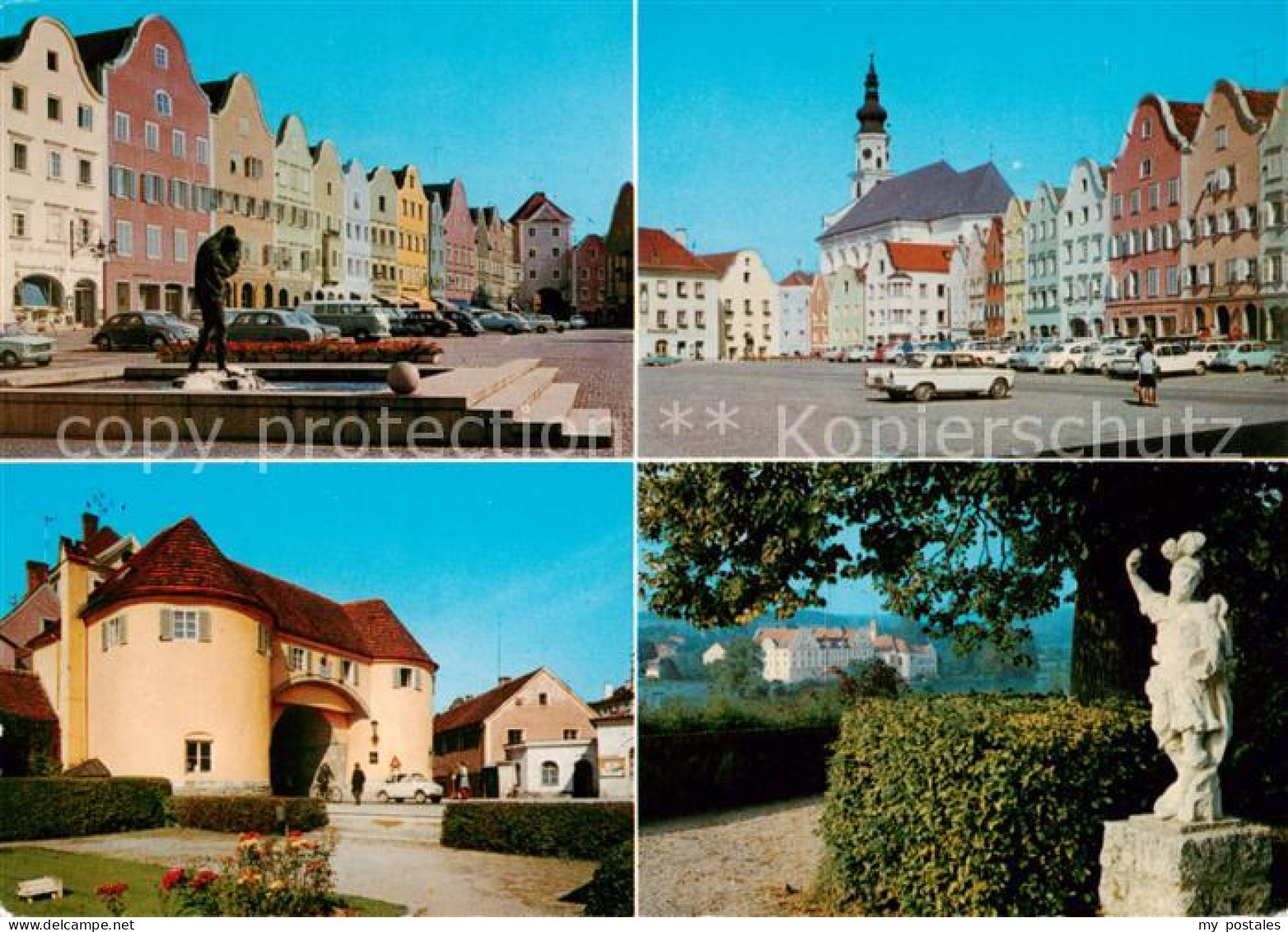 73856432 Schaerding Inn AT Stadtplatz Linzer Tor Reste Der Alten Befestigungsanl - Sonstige & Ohne Zuordnung