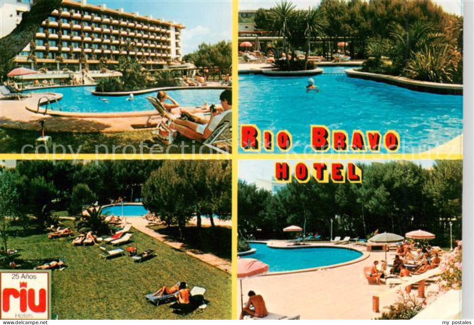 73856424 Playa De Palma Mallorca Rio Bravo Hotel Pool Landschaften Playa De Palm - Autres & Non Classés
