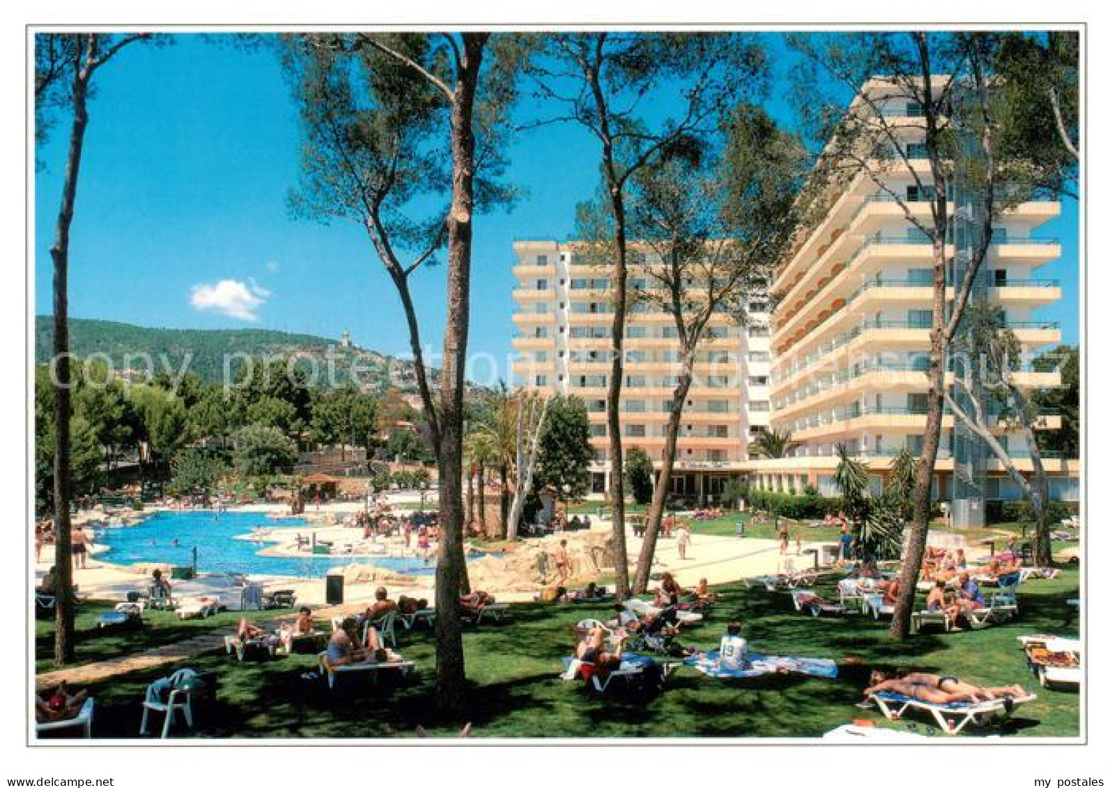 73856383 Palma De Mallorca ES Hotel Belvedere Pool Landschaft  - Autres & Non Classés