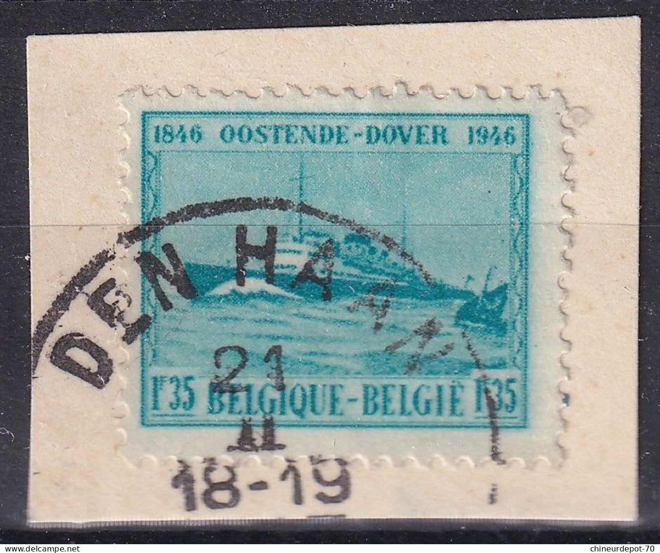 Timbres Oostende Cachet DE HAAN - Used Stamps