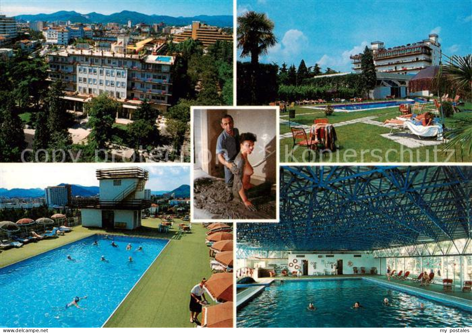 73856359 Abano Terme Hotel Terme Grand Torino Frei Und Hallenbad Liegewiese Fang - Andere & Zonder Classificatie