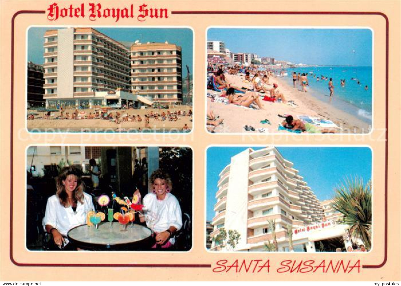 73856354 Santa Susanna Cataluna ES Hotel Royal Sun Strandpartie Gastraum  - Autres & Non Classés