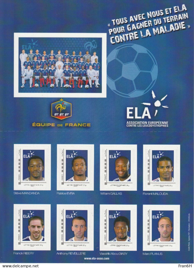 ELA Ballon - FFF - Neuf - Collector - Autoadhesif - Autocollant - - Collectors