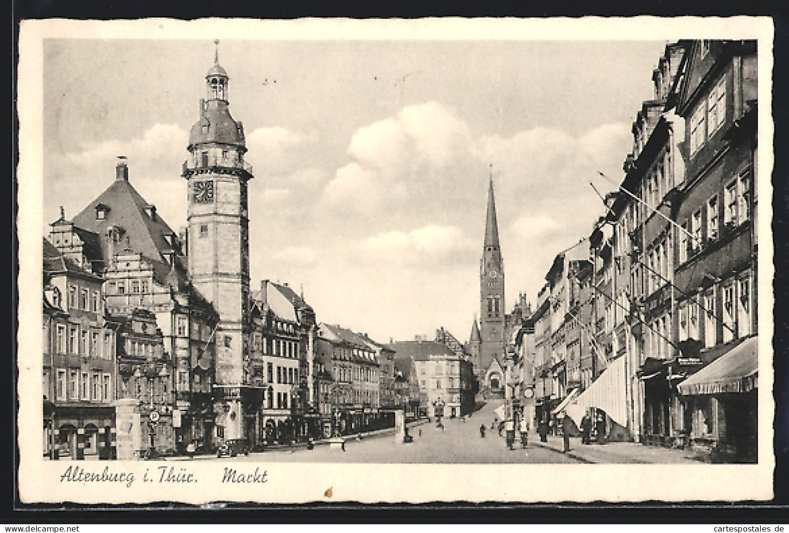 AK Altenburg I. Thür., Markt  - Altenburg