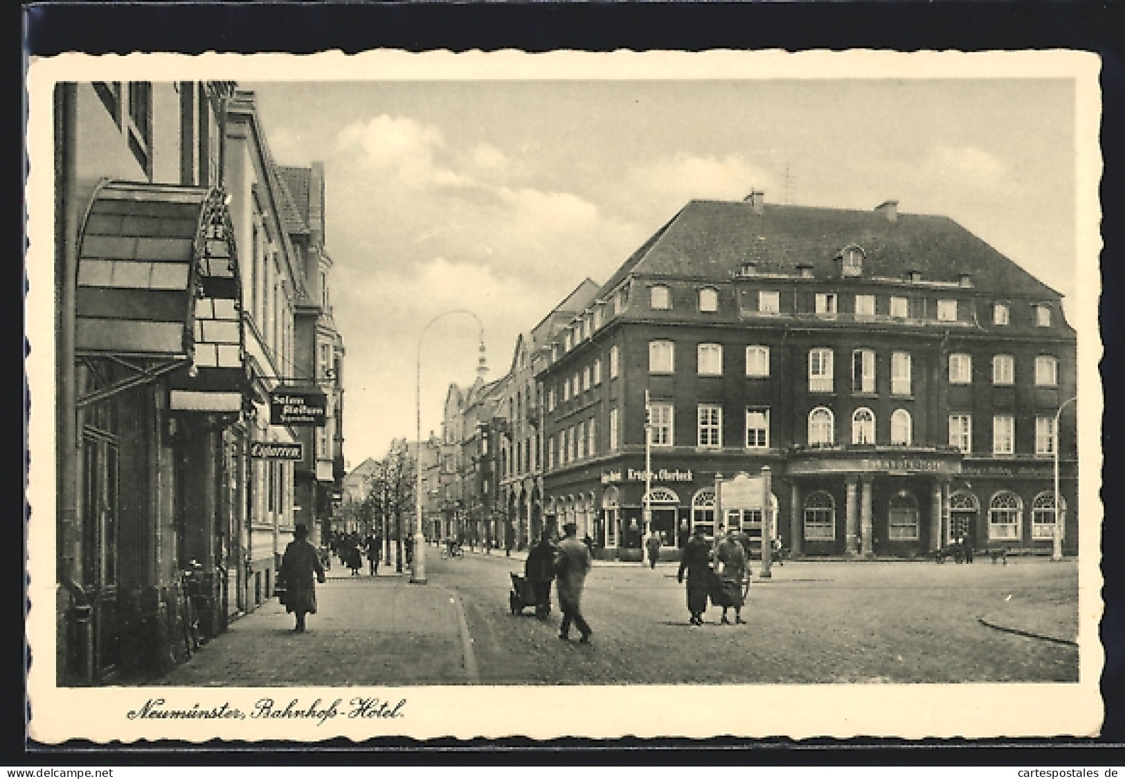 AK Neumünster, Martin Martens-Platz  - Neumuenster