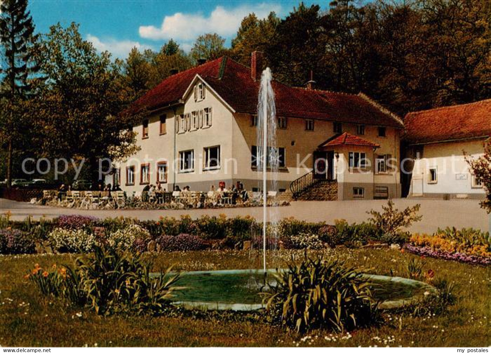 73856273 Oberstedten Harderts Muehle Restaurant Cafe Springbrunnen Oberstedten - Oberursel