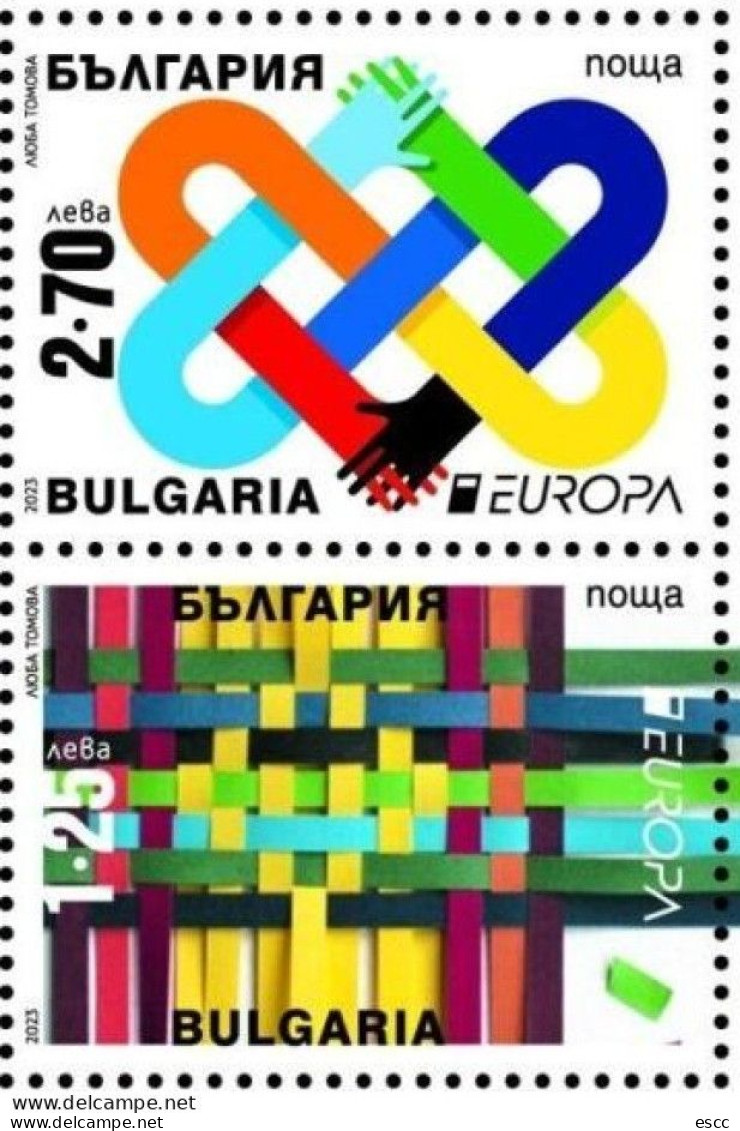Mint  Stamps  Europa CEPT 2023 From Bulgaria - 2023