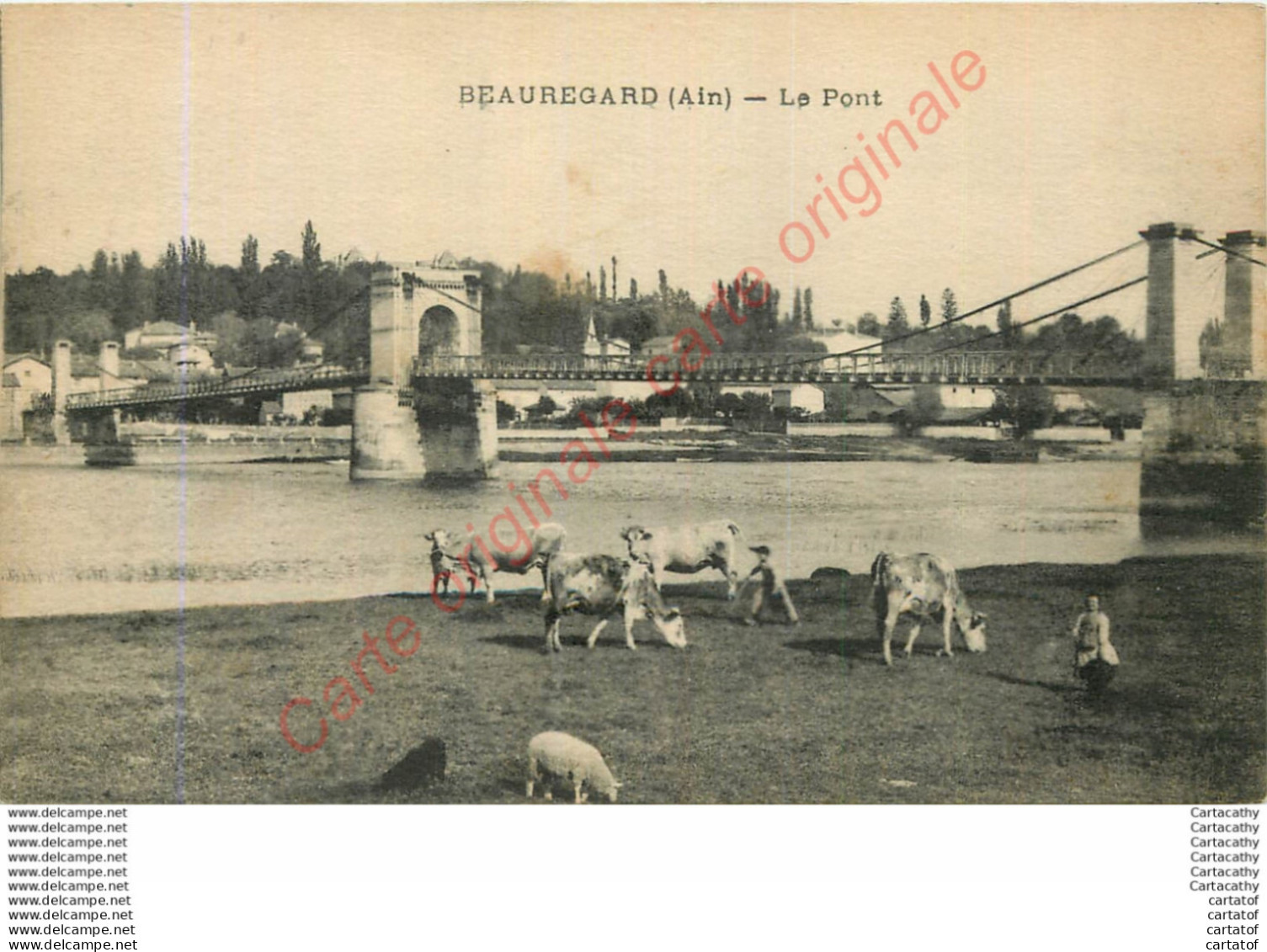 01.  BEAUREGARD .  Le Pont . - Unclassified