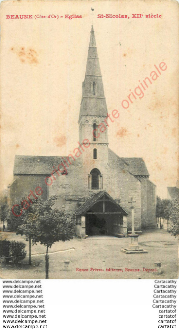 21.  BEAUNE .  Eglise St-Nicolas . - Beaune