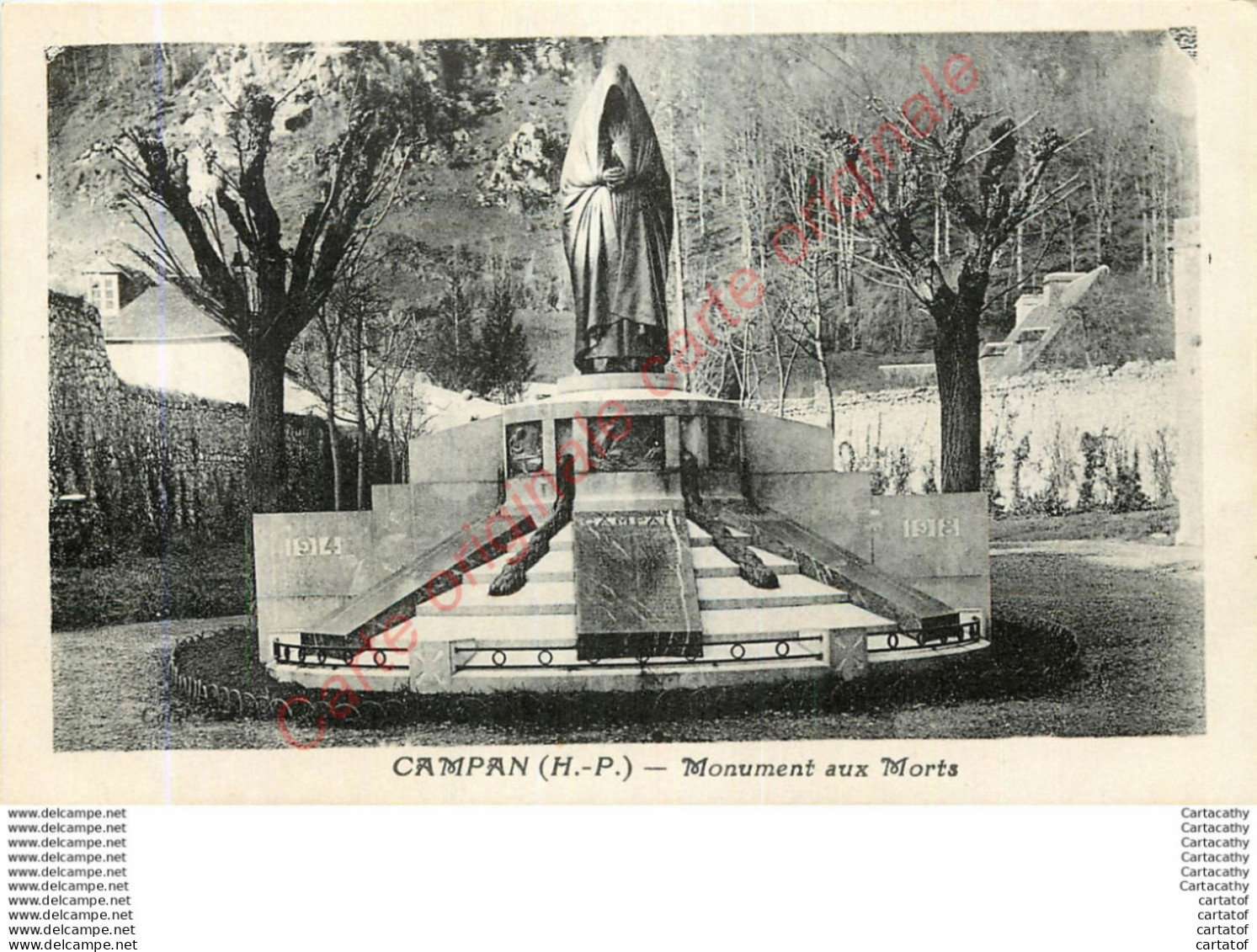 65.  CAMPAN . Monument Aux Morts . - Campan