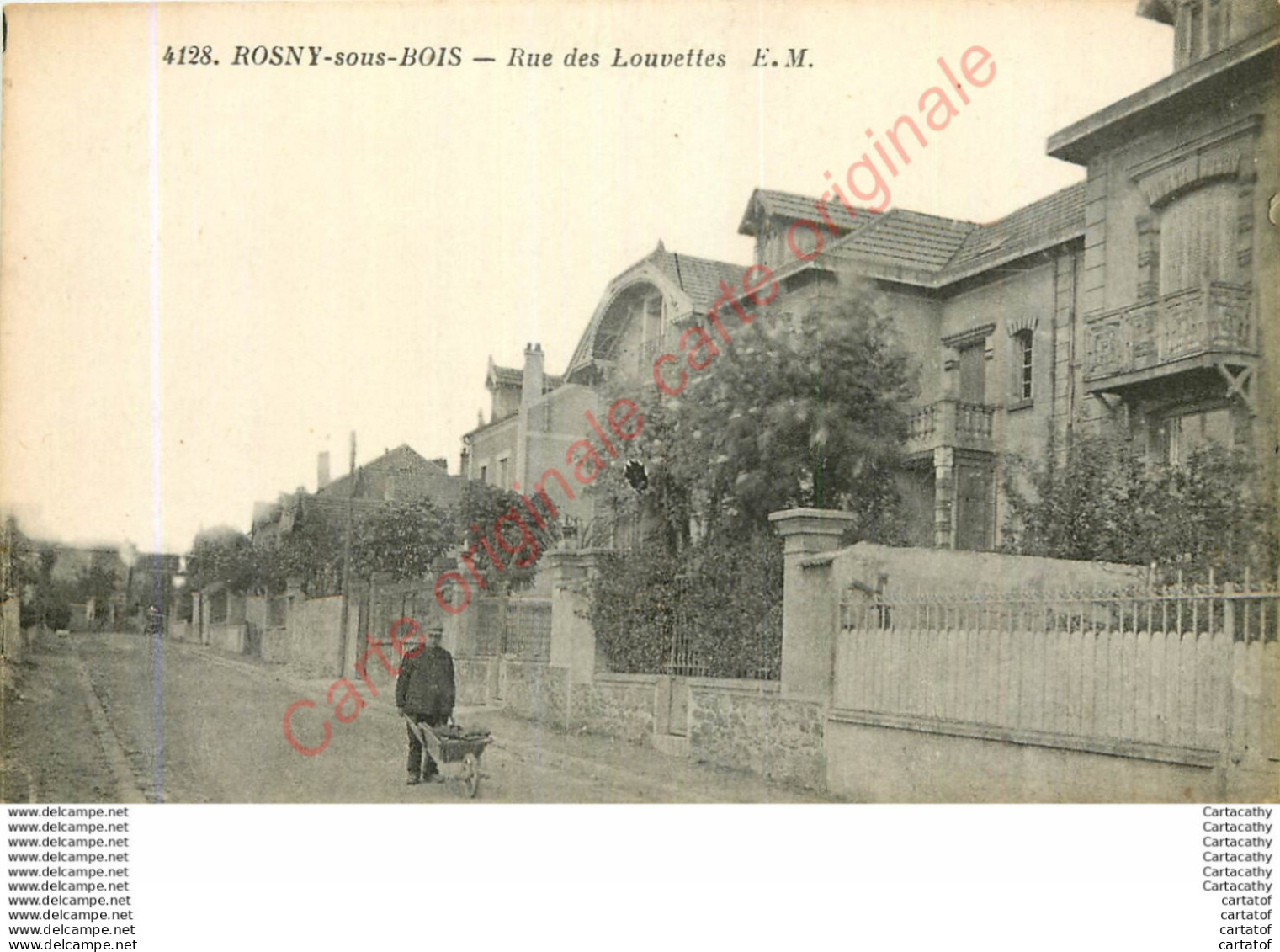 93.  ROSNY Sous BOIS . Rue Des Louvettes . - Rosny Sous Bois