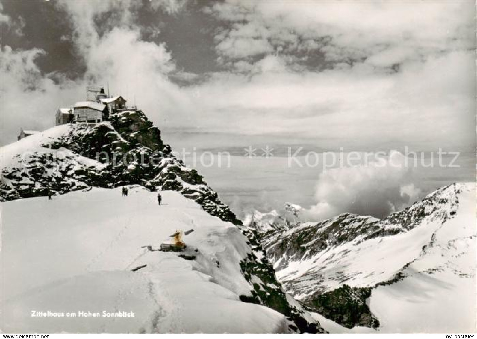 73856067 Hoher Sonnblick 3106m Rauris-Woerth AT Gebirgspanorama Zittelhaus Obser - Autres & Non Classés