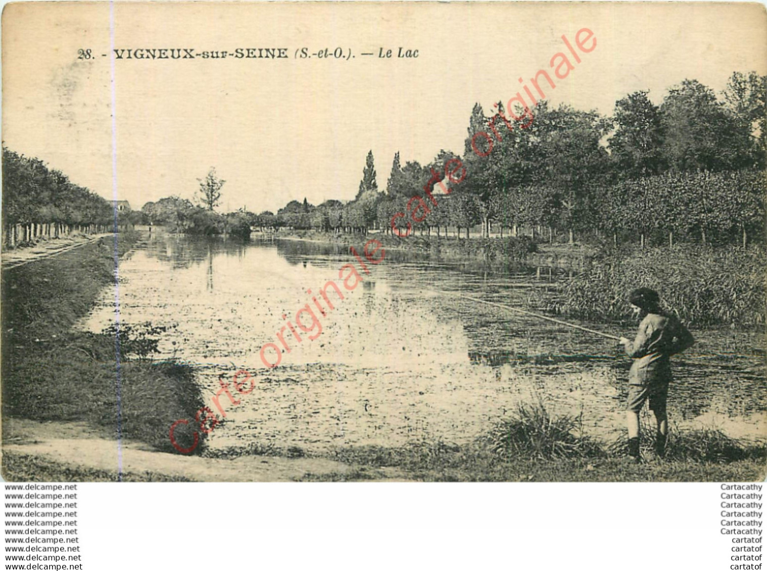 91.  VIGNEUX Sur SEINE .  Le Lac . - Vigneux Sur Seine